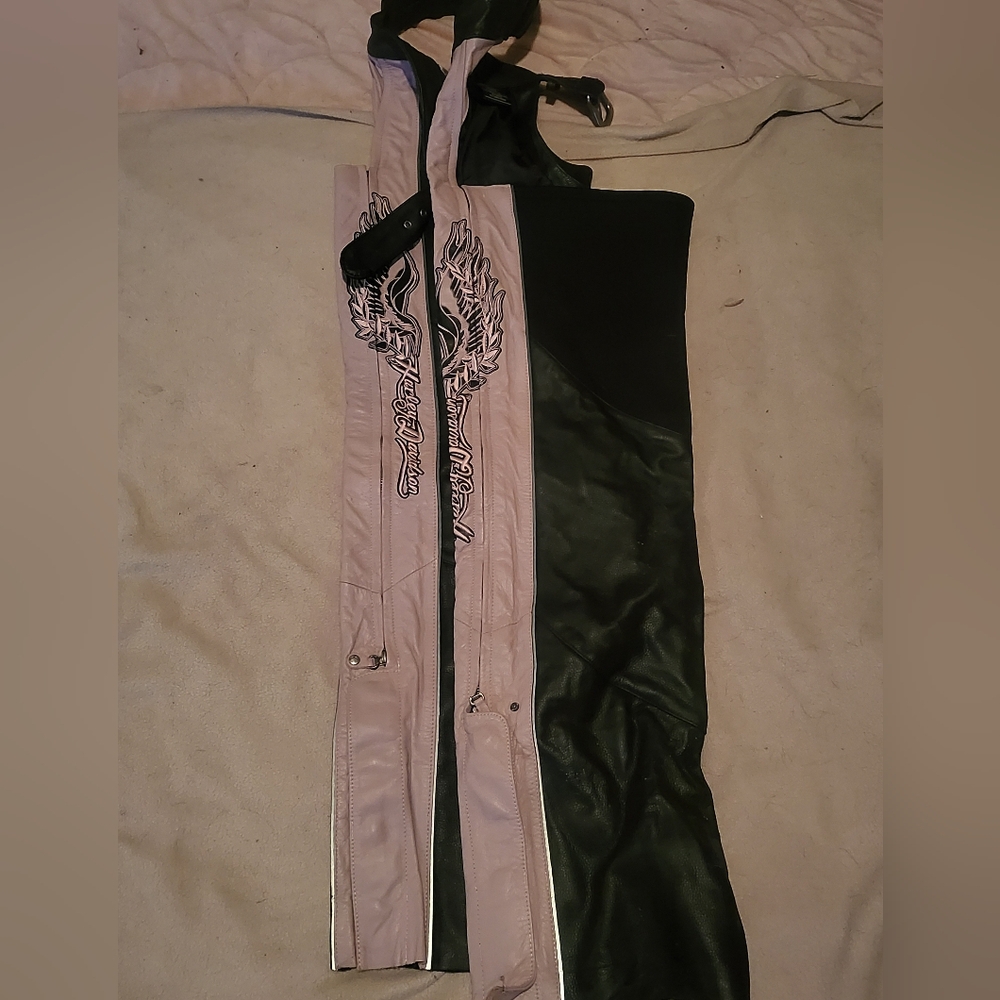 Vintage Harley Davidson Biker Chaps